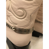Richmond Boots Leather in Cream