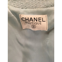 Chanel Jacke/Mantel aus Wolle in Blau