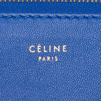 Céline Sac à main/Portefeuille en Cuir en Bleu