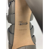 Gucci Sandals Leather in Grey
