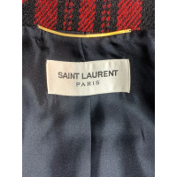 Saint Laurent Blazer aus Wolle in Rot