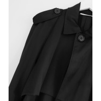 Céline Giacca/Cappotto in Seta in Nero