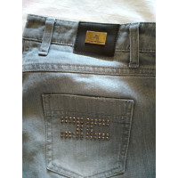 Elisabetta Franchi Jeans aus Baumwolle in Grau