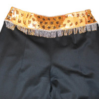 Escada Pants with jewel collar