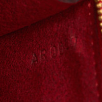 Louis Vuitton Pochette Mini Leer in Rood