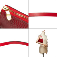 Louis Vuitton Pochette Mini en Cuir en Rouge