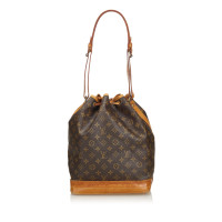 Louis Vuitton Borsa a tracolla in Tela in Marrone