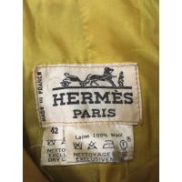 Hermès Rok Wol in Geel