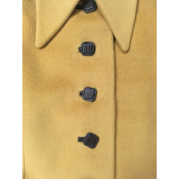 Hermès Skirt Wool in Yellow