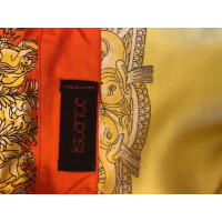 Versace Top Silk in Yellow