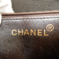 Chanel Tote bag Leer in Bruin