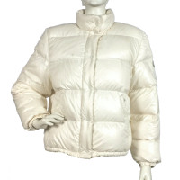 Moncler Jacke/Mantel in Creme