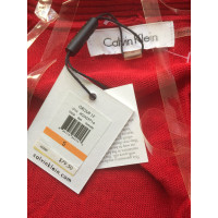 Calvin Klein Tricot en Soie en Rouge