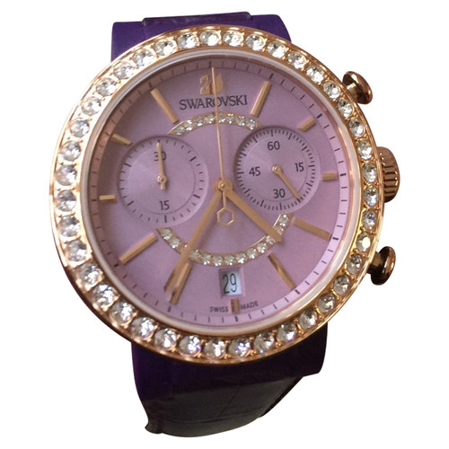 Swarovski Watch Leather in Violet - Second Hand Swarovski Watch Leather in  Violet buy used for 250€ (3384349)