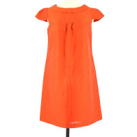 Tara Jarmon Vestito in Lino in Arancio