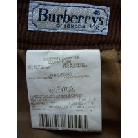 Burberry Gonna in Cotone in Marrone