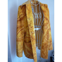 Escada Blazer aus Baumwolle in Orange