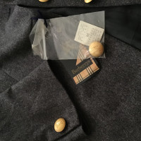 Burberry Blazer aus Wolle in Grau