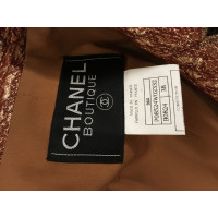 Chanel Jacke/Mantel aus Wolle in Petrol