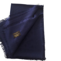 Louis Vuitton Scarf/Shawl Silk in Blue