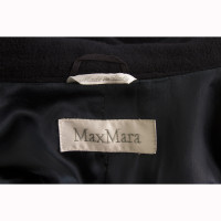 Max Mara Giacca/Cappotto in Lana in Blu