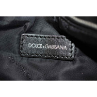 Dolce & Gabbana Handtas Canvas in Zwart