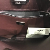 Fendi Clutch Bag Leather in Nude