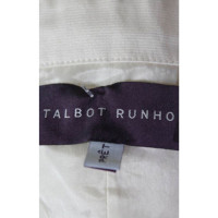 Talbot Runhof Robe en Crème