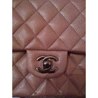 Chanel Borsa a tracolla in Pelle in Ocra