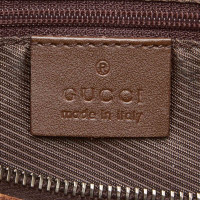 Gucci Boston Bag Canvas in Beige