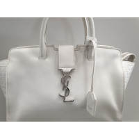 Saint Laurent Shoulder bag Leather in White