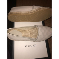 Gucci Slippers/Ballerinas Leather in White