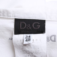D&G Blouse en blanc