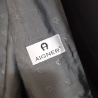 Aigner Blazer Wol in Zwart