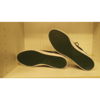 Lacoste Chaussures de sport en Cuir en Vert