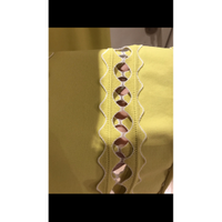 Alexander McQueen Top en Viscose en Jaune