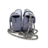 Chanel Sac à bandoulière en Cuir en Violet