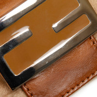 Fendi Handbag Wool in Brown