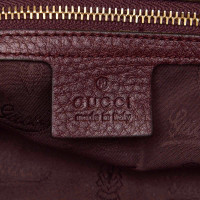 Gucci Tote bag Suede in Bordeaux