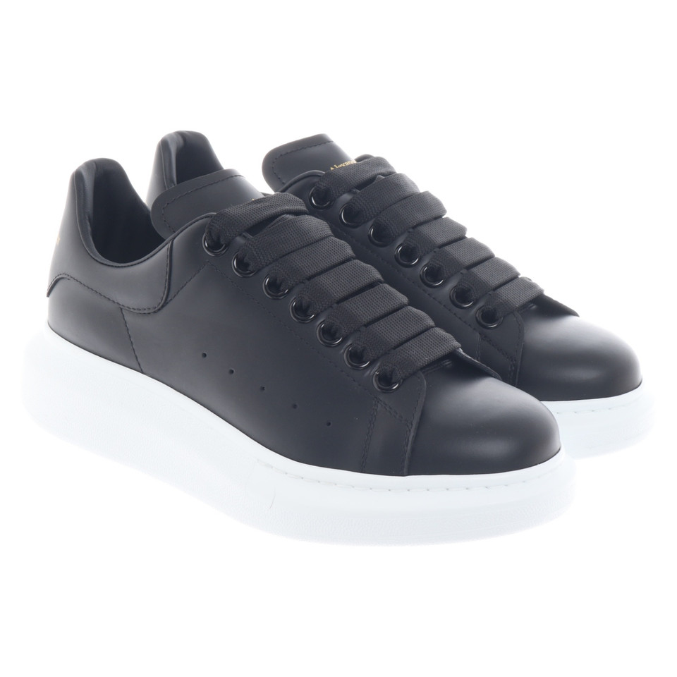 Alexander McQueen Chaussures de sport en Cuir en Noir