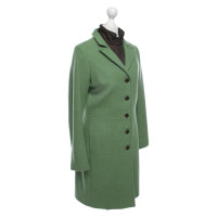 Fay Giacca/Cappotto in Lana in Verde