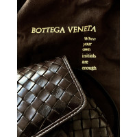 Bottega Veneta Schoudertas Leer in Bruin