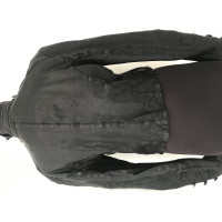 All Saints Jacket/Coat Leather in Black