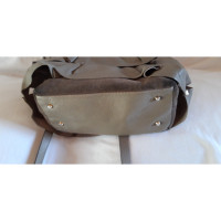 Twin Set Simona Barbieri Tote bag Leather in Grey