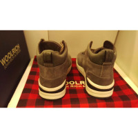 Woolrich Sneakers aus Wildleder in Grau