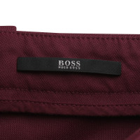 Hugo Boss trousers in Bordeaux
