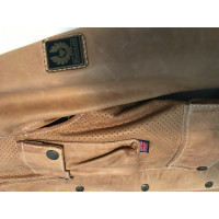 Belstaff Jas/Mantel Leer in Beige