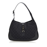 Gucci Shoulder bag Canvas in Black