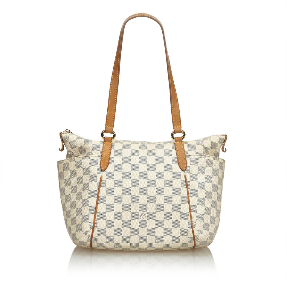 Louis Vuitton Tote bag Canvas in Wit