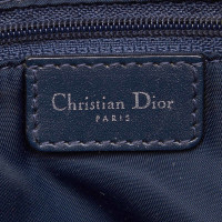 Christian Dior Umhängetasche aus Canvas in Grau